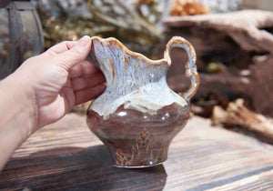 42 Brown/Blue Pitcher