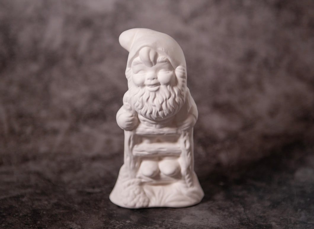 Ladder Gnome - Bisque