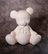 Load image into Gallery viewer, Teddy Bear with bow - Bisque
