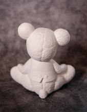 Load image into Gallery viewer, Teddy Bear with bow - Bisque
