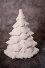 Load image into Gallery viewer, 9&quot; Christmas Tree with snow - Bisque
