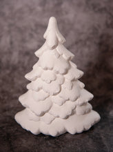 Load image into Gallery viewer, 9&quot; Christmas Tree with snow - Bisque
