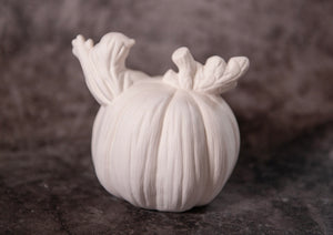 Pumpkin with ghost- Bisque