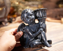 Load image into Gallery viewer, Sitting Cherub Candle Holder
