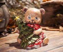 Load image into Gallery viewer, Teddy Bear With Tree
