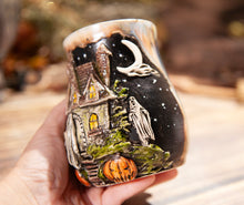 Load image into Gallery viewer, Sculpted Haunted House Cup
