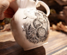 Load image into Gallery viewer, Hand Painted Cat Pitcher
