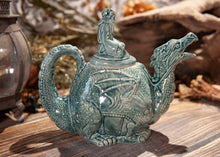 Load image into Gallery viewer, Light Blue Dragon Teapot
