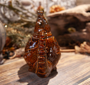Brown Dragon Teapot