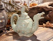 Load image into Gallery viewer, Light Green Dragon Teapot
