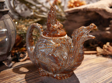 Load image into Gallery viewer, Blue and Brown Dragon Teapot
